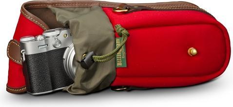Actual product image Billingham Ten 16 - Burgundy/Chocolate (Camera shoulder bag, 0.70 l)