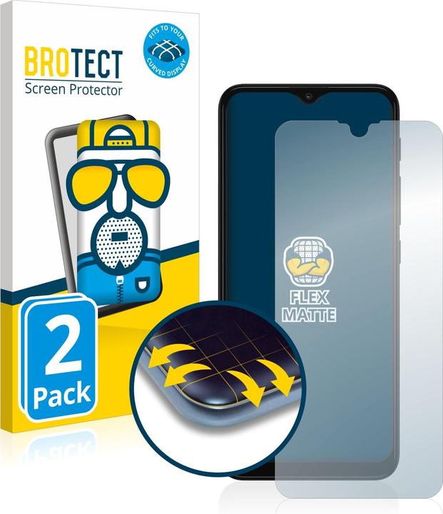 Image du produit BROTECT Full-Cover Protection Mat (2 pièce(s), Motorola Moto G30)