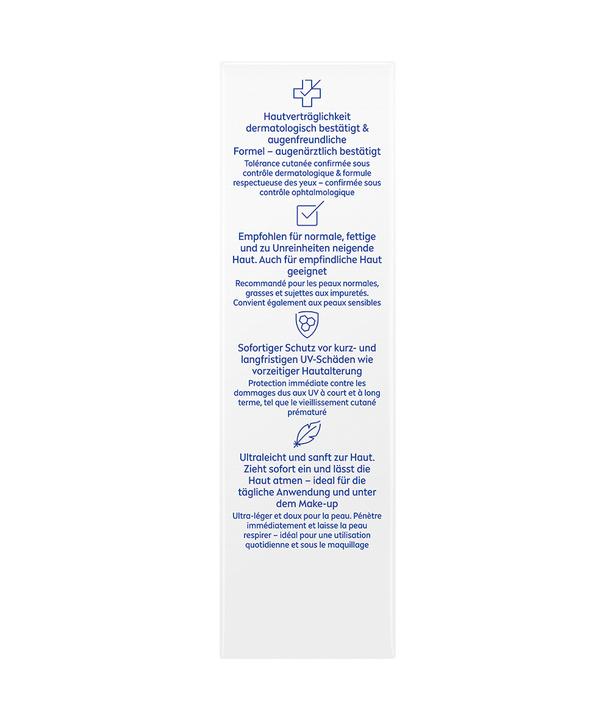 Actual product image NIVEA UV Face Derma Skin Clear SPF 50+ (Sun cream face, SPF 50, 40 ml, 62 g)