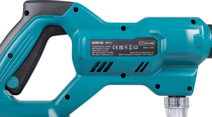 Productafbeelding Makita DHW180Z Snoerloze hogedrukreiniger (Oplaadbare batterij)