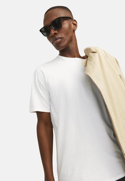 Actual product image Jack & Jones Einfarbig Rundhals T-shirt T-shirt (XXL)