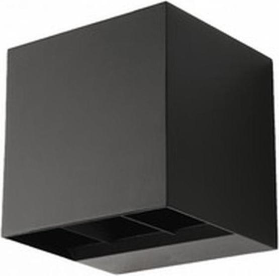 Sg Wandleuchte ARTES IP65 sw 641707 8W 340lm 3000K dim, Winkel verstellbar (340 lm, IP44)
