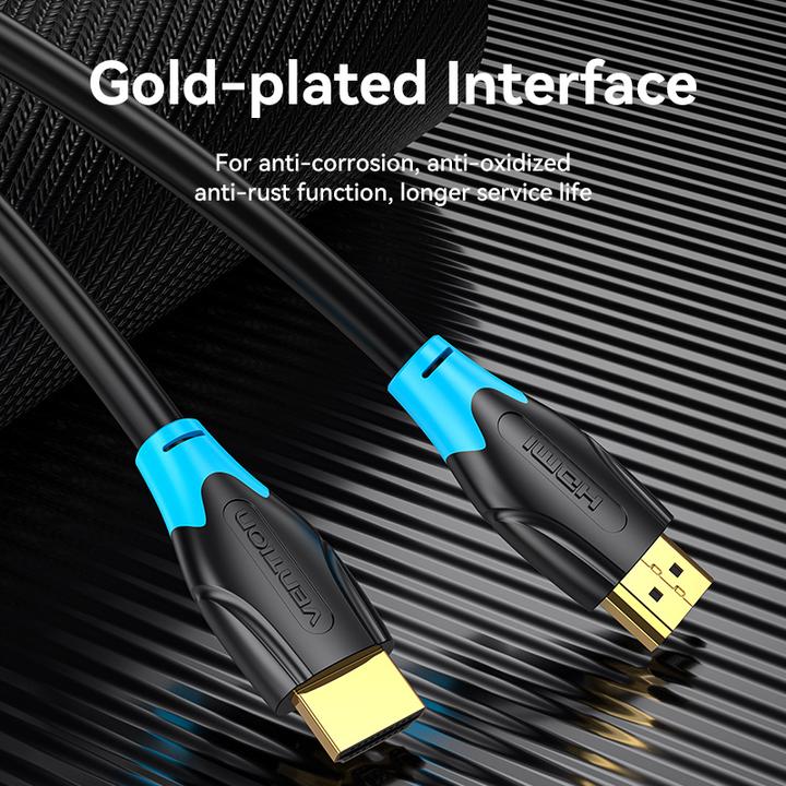 Produktbild Vention Cable HDMI AACBK 8m (black) (8 m, HDMI)