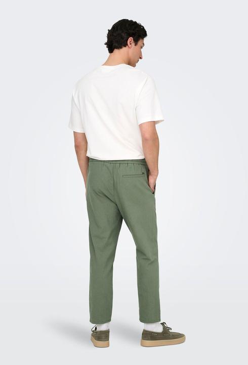 Actual product image Only & Sons Onslinus Crop 0007 Cot Lin Pnt Noos (XL)