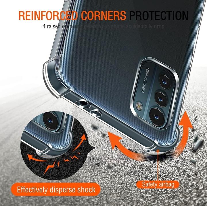Produktbild Screenguard Crystal Soft Airbag Bumper (Nokia G21)