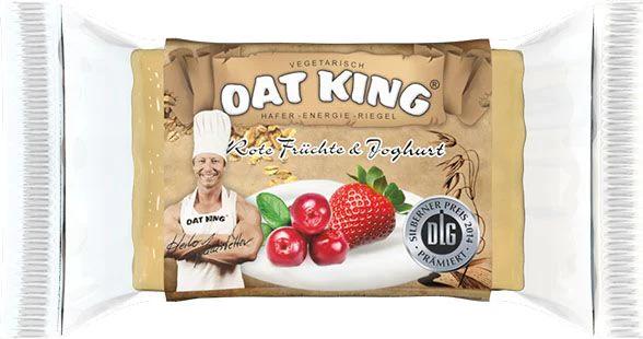 Produktbild Oat King Hafer Energie Riegel (Rote Beeren-Joghurt, 1 Stk., 95 g)