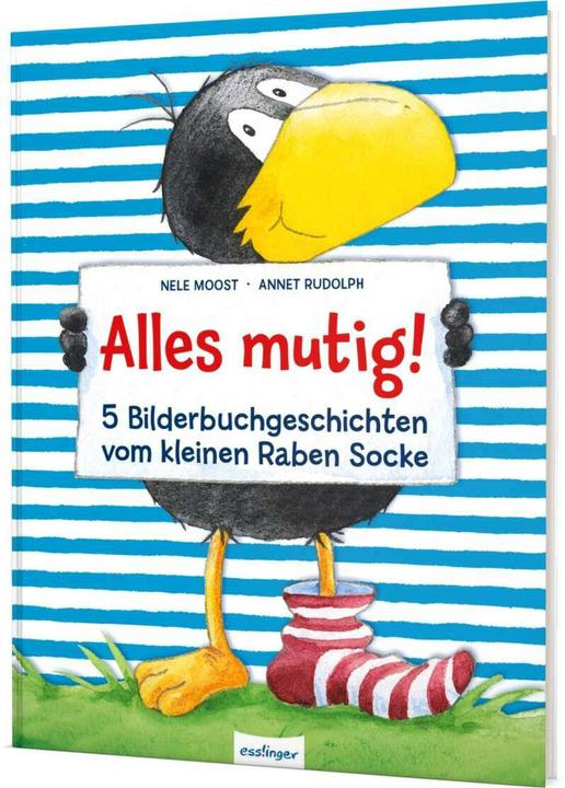 Produktbild Der kleine Rabe Socke: Alles mutig! 5 Bilderbuchgeschichten vom kleinen Raben Socke (Deutsch, Nele Moost, 2020)