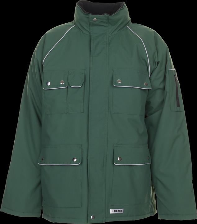 Image du produit Planam parka unisexe CANVAS 320 vert taille L (L)