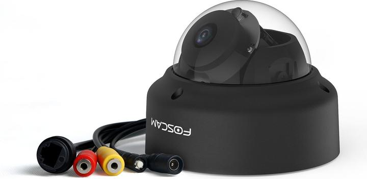 Produktbild Foscam D2EP - Full HD PoE Buiten IP Camera - Zwart (1920 x 1080 Pixels)