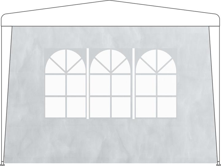 Produktbild Relaxdays 3x Pavillon-Seitenwand (10 cm, 300 cm)
