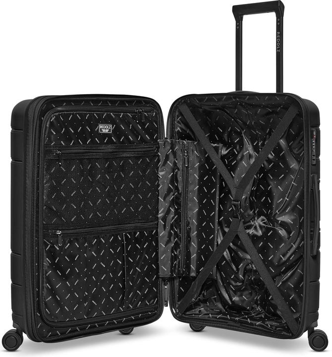 Immagine prodotto Redolz Essentials 11 4 Rollen Trolley 66 cm mit Dehnfalte (80 l, L (90 - 115l))