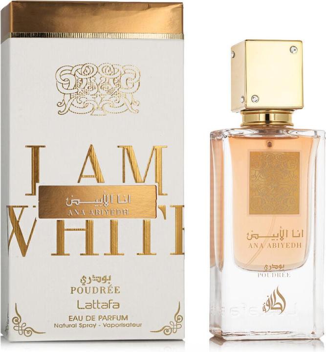 Image du produit Lattafa Perfumes Ana Abiyedh I am White Poudree by Eau De Parfum Spray (Unisex) 60 ml (Eau de parfum, 60 ml)
