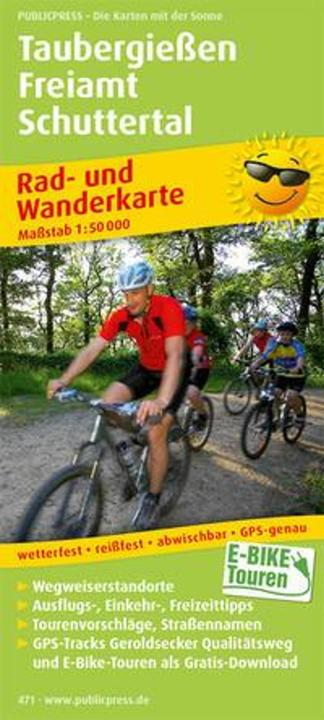 Produktbild PublicPress Rad- und Wanderkarte Taubergiessen - Freiamt - Schuttertal