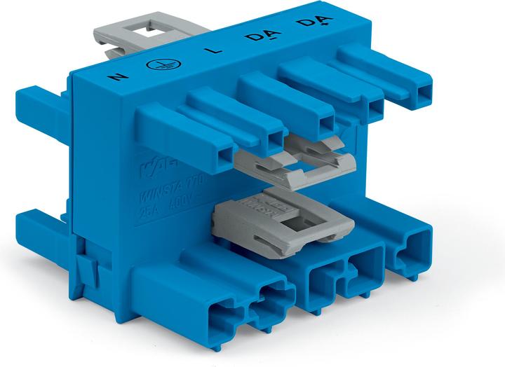 Actual product image Wago Mains distributor Mains plug -