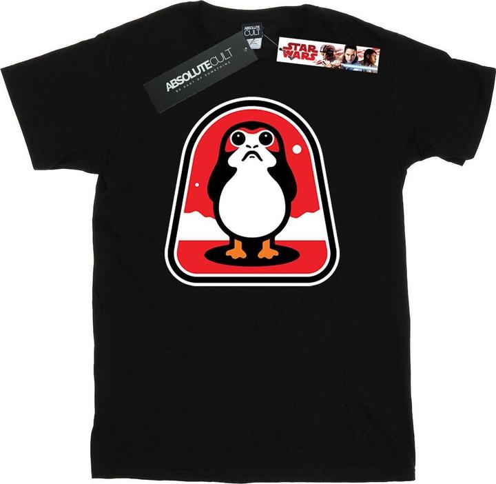 Star Wars The Last Jedi Porgs Badge TShirt (XL)
