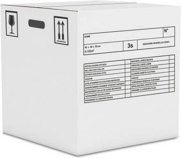 Produktbild Antalis Umzugsbox (10er Box) (50 x 50 x 50 cm, 10 l)