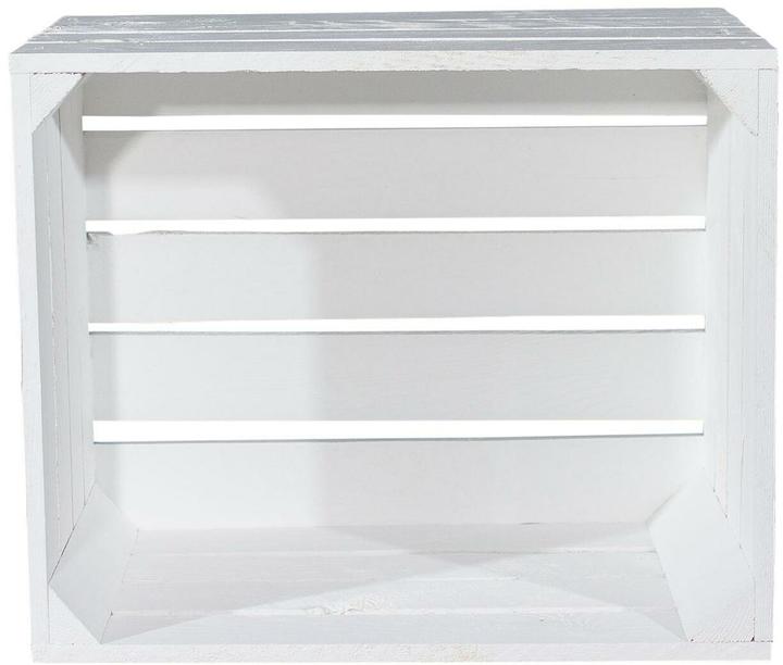 Immagine prodotto Holz Zollhaus Harasse di legno Vintage Bianco 40 x 50 cm (50 x 40 x 30 cm, 60 l)