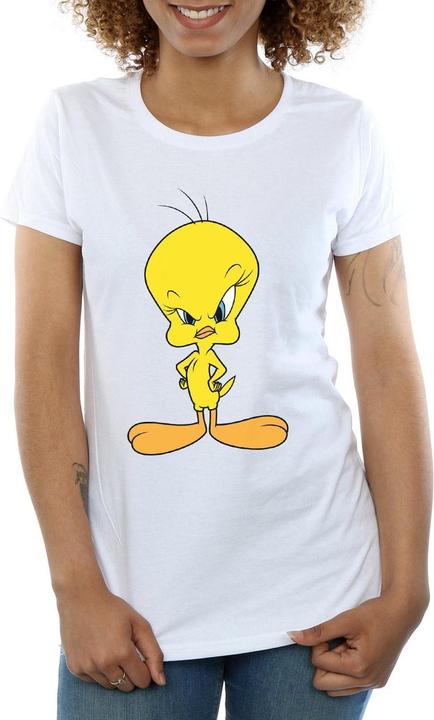 Immagine prodotto Looney Tunes Maglietta in cotone Tweety en colère - Femme/Femme (M)