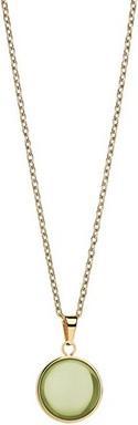 Immagine prodotto Bering Collana Decent Artic Symphony in cristallo verde placcato oro 430-255-450