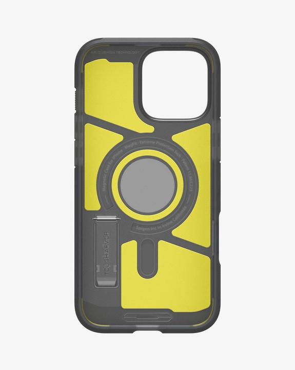 Actual product image Spigen - Tough Armor MagSafe - iPhone 16 Pro - Frost Black (Apple iPhone 16 Pro)