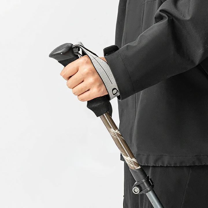 Actual product image Qunature Nordic Walking Trekkingstock Aluminium 110 – 130 cm 1 Stk. - Braun