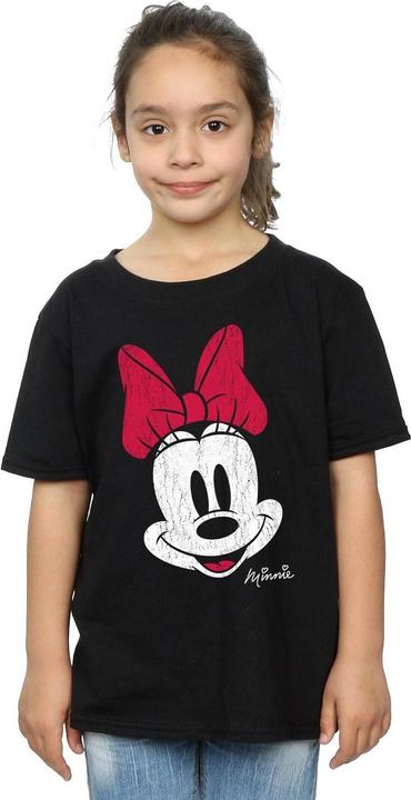 Produktbild Disney Mädchen Minnie Maus Gesicht Baumwolle TShirt (152, 158)