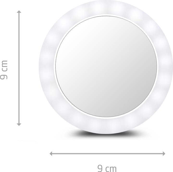 Produktbild Medisana CM-20E Selfie Mirror - Cosmetic Mirror by ECOMED (Ø 9 x 3 cm)