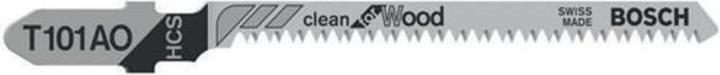 Produktbild Bosch Professional Zubehör Stichsägeblatt T 101 AO Clean for Wood, 5er-Pack