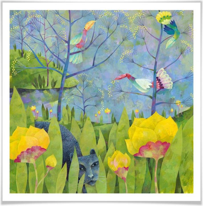 Produktbild Trenddeko Blanz - Im Dschungel (70 x 70 cm)