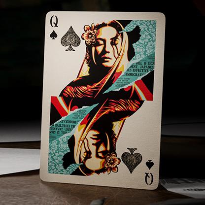 Actual product image Theory11 Obey Edition Playing Cards (English)