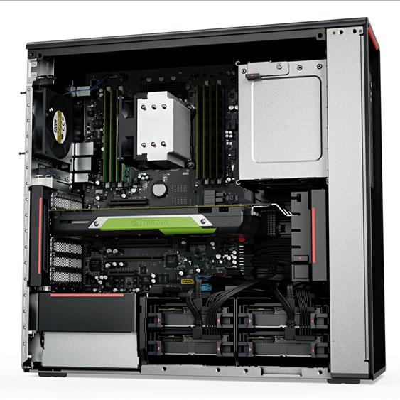 Produktbild Lenovo ThinkStation P520 - 256GB - 30BE006QGE (Intel Xeon W-2123, 8 GB, 256 GB)