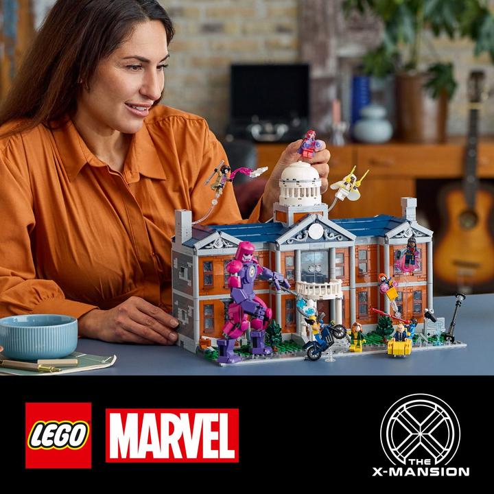 Immagine prodotto LEGO X-Men: X-Mansion (76294, LEGO Marvel, Set LEGO rari)