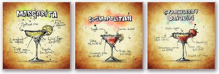 Immagine prodotto Trenddeko Set cocktail 01 (3 pezzi) (40 x 40 cm)