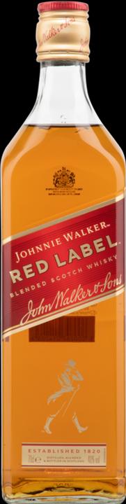 Actual product image Johnnie Walker red label (Scotch whisky, Blended Whisky, 1 x 70 cl)