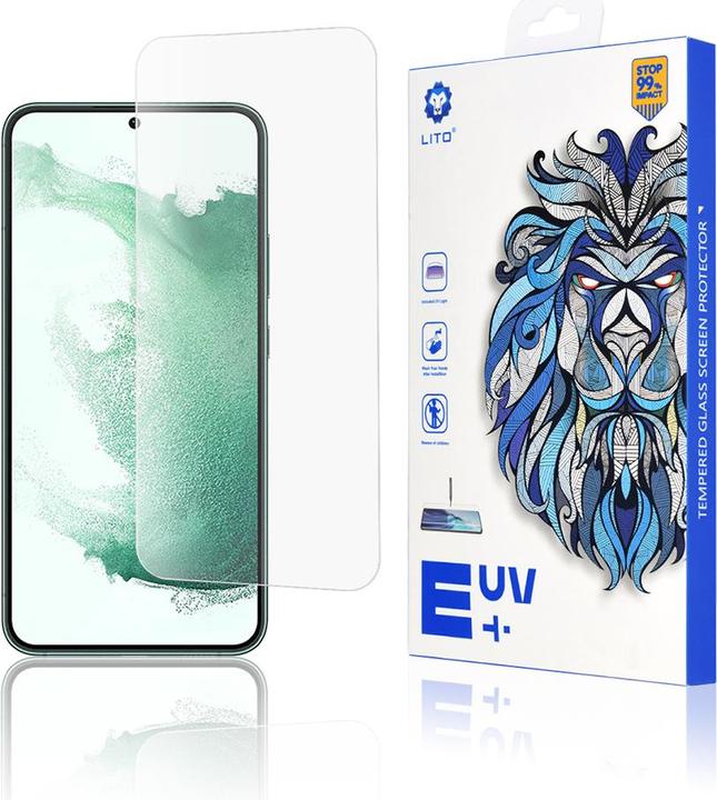 Image du produit Lito - 3D UV Glass - Samsung Galaxy S22 Plus 5G / S23 Plus - Clear (1 pièce(s), Samsung Galaxy S22 5G, Samsung Galaxy S23+)