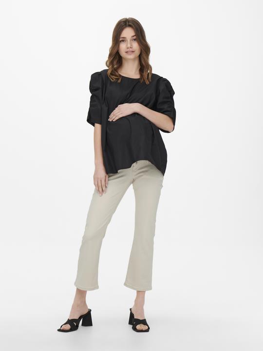 Actual product image Only Maternity Mama OLMKenya Life Mid Straight Flared Jeans (XXL)