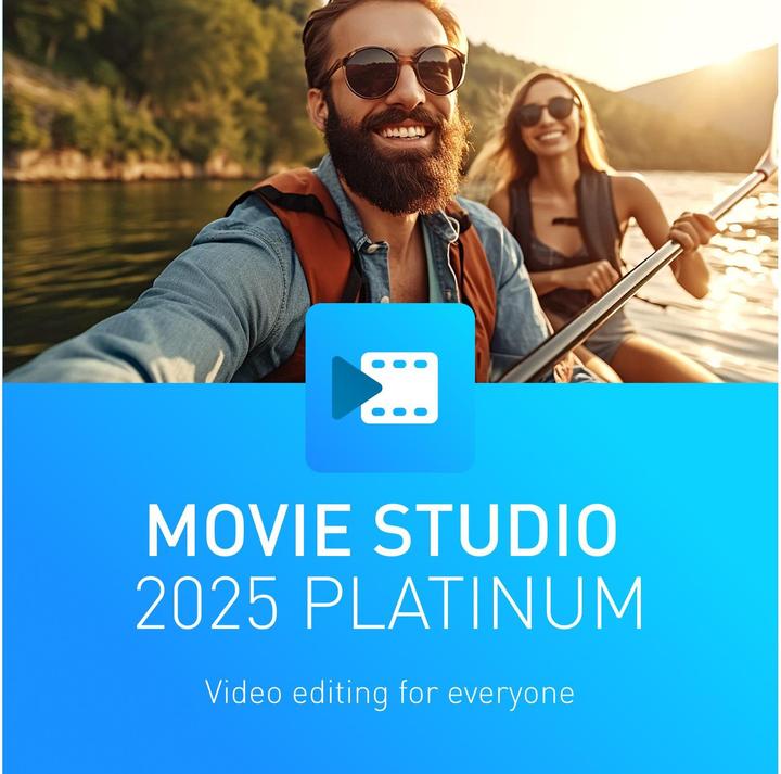 Magix Movie Studio 2025 Platinum Download Code (1 User, 1 Geräte/User, unbegrenzt)