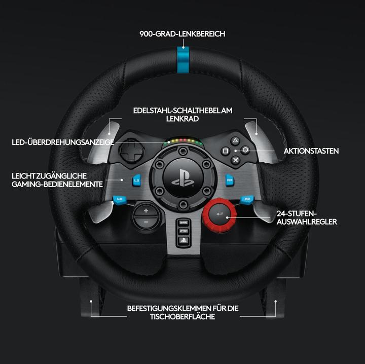 Actual product image Logitech G G29 Driving Force (PlayStation, PC) (PS3, PS4, PC, PS5)