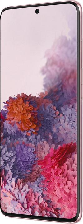 Image du produit Samsung Galaxy S20 5G UE (128 Go, Cloud Pink, 6.20", Double SIM hybride, 64 Mpx, 5G)