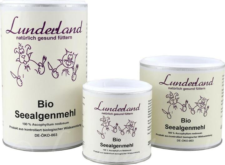 Produktbild Lunderland Hunde-Nahrungsergänzung Bio-Seealgenmehl, 400 g (Adult, 1 Stk., 400 g)