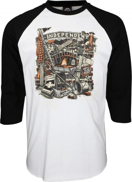 Actual product image Independent Top Crust 3/4 Baseball Top (XL)
