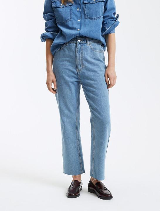Immagine prodotto La Redoute Collections Jeans dritti a vita alta con lunghezza 7/8 (24)