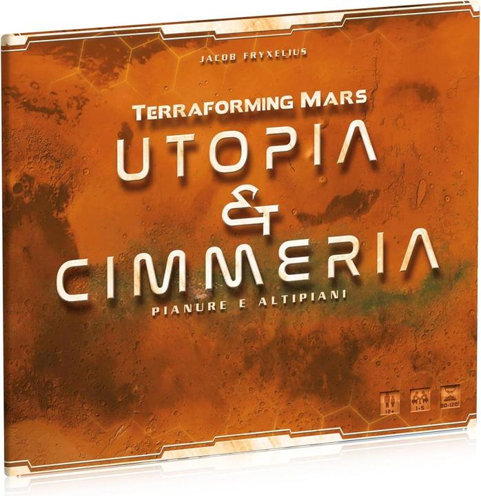 Immagine prodotto Ghenos Games TERRAFORMING MARS - UTOPIA E CIMMERIA - DAY ONE 29/10 (Italiano)