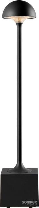 Actual product image Sompex FLORA black rechargeable table lamp (247 lm)