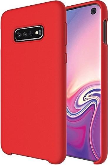 Produktbild Beline Etui Silicone Samsung S10 Plus czerwony/red (Samsung Galaxy S10+)