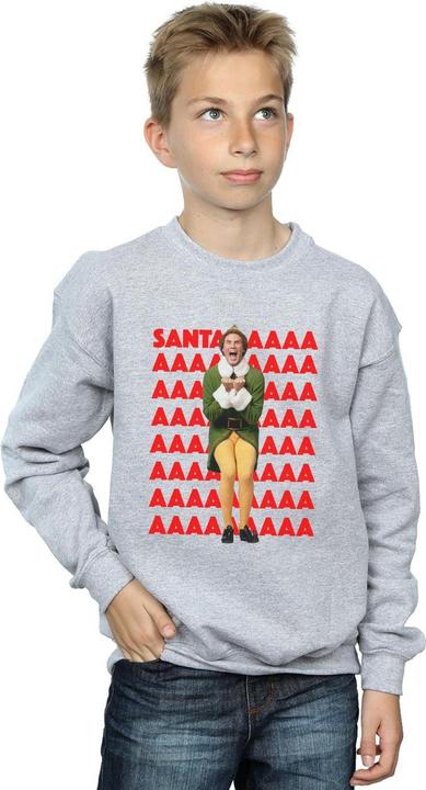 Produktbild Elf Buddy Santa Scream Sweatshirt Jungen (128)