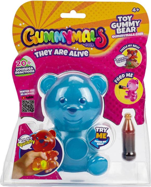 Actual product image Boti Gummymals Gummi Bears Blue