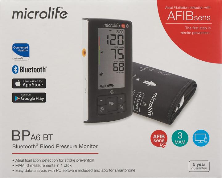 Immagine prodotto Microlife Afib A6 (Sfigmomanometro per braccio)