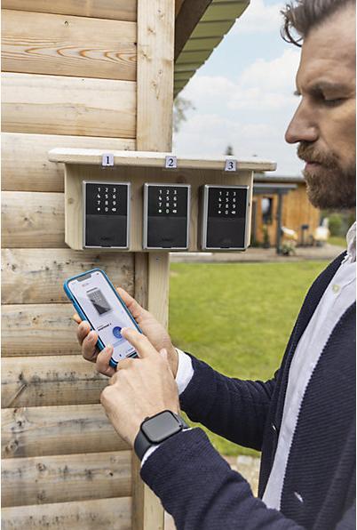 Produktbild Abus KeyGarage 787 Smart Bluetooth zur Wandmontage