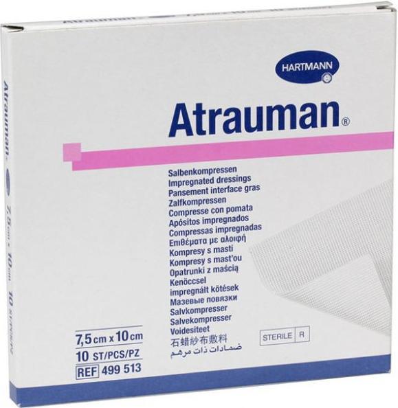 Actual product image IVF Hartmann Salbenkompressen 7.5x10cm steril